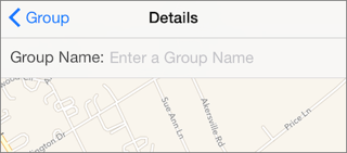 ② 	You can now name groups in the new Details view, but you won’t see the Group Name field until you pull down.