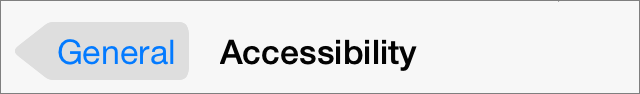 ③ 	Button shapes make otherwise vague textual labels easier to detect. (Compare to the figure above, where Button Shapes is off.)