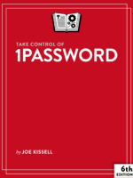 Take Control of 1Password cover