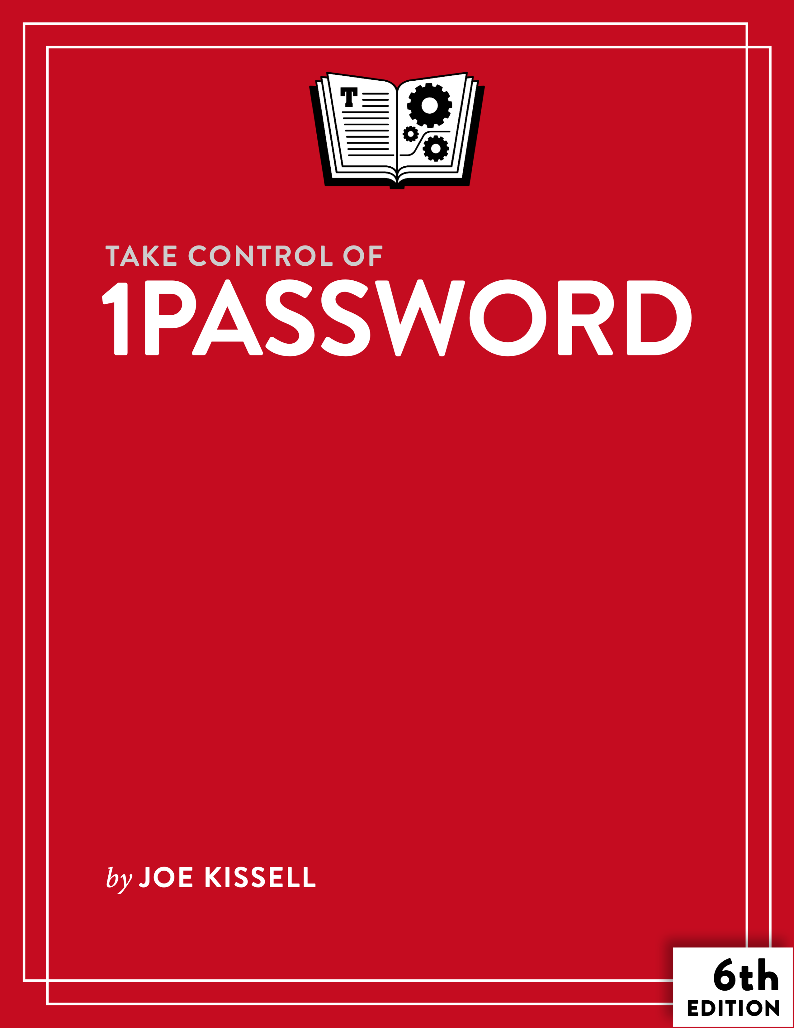 Take Control of 1Password cover