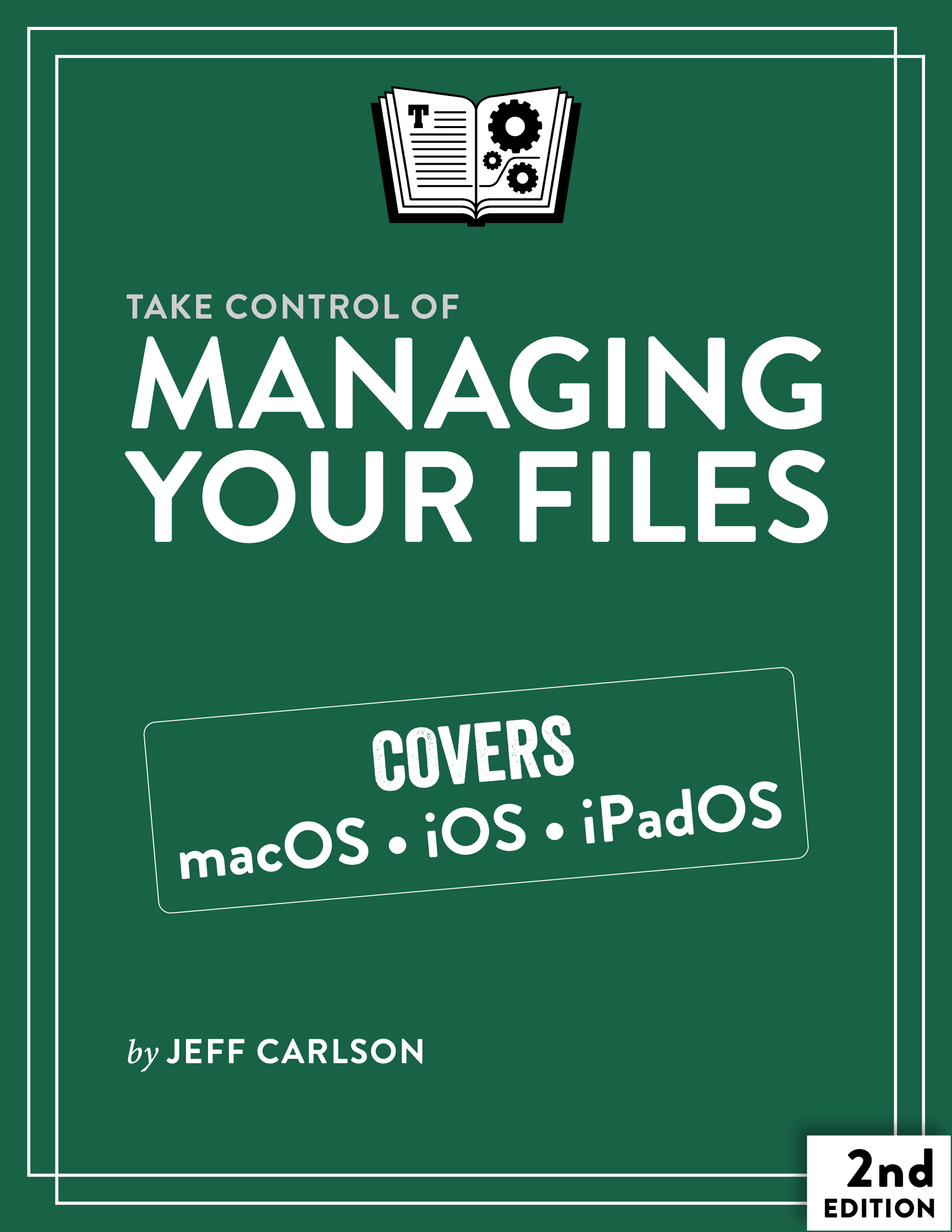 Take Control of Managing Your Files cover