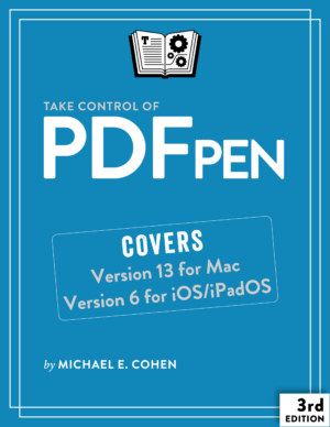 Take Control of PDFpen cover