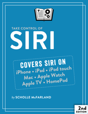 Take Control of Siri cover